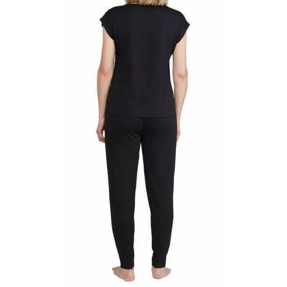 Badgley‎ Mischka 2 Piece Lounge Set Black Ladies' XXL New - Picture 2 of 8